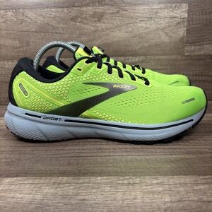 Brooks Ghost 14 Green Mens US Size 10 EUR 44 1103691D310 Running Shoes